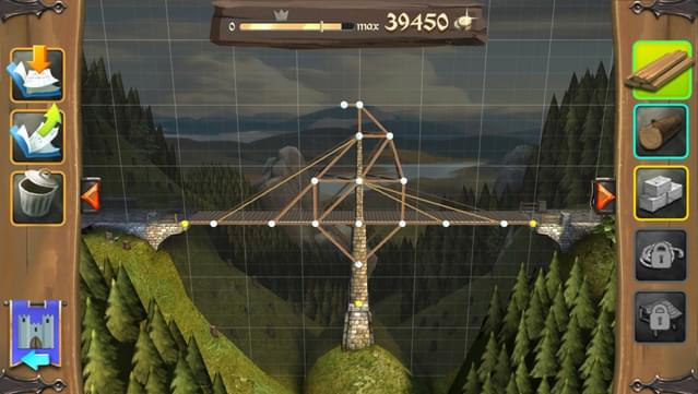 Bridge Constructor Medieval Gameplay Screenshot