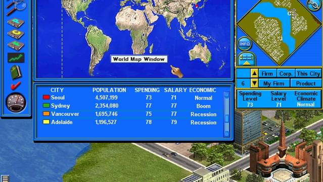 Capitalism Gameplay Screenshot