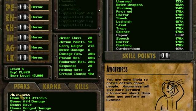 Fallout Gameplay Screenshot