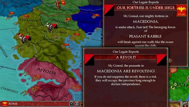 Europa Universalis: Rome Gold Gameplay Screenshot