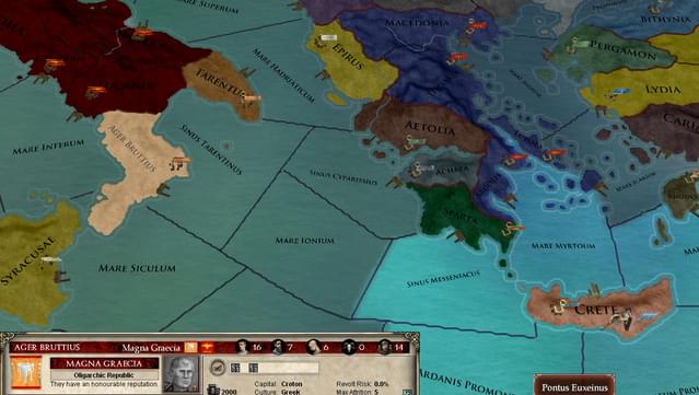 Europa Universalis: Rome Gold PC Screenshot
