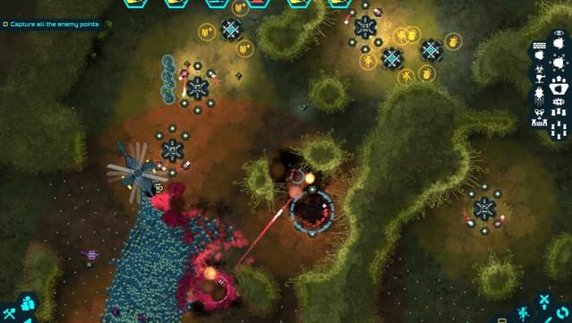 Infested Planet Gameplay Screenshot