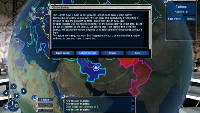 UFO: Aftershock Gameplay Screenshot