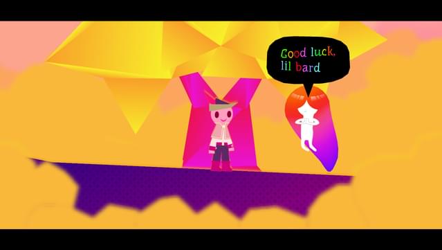 Wandersong Gameplay Screenshot