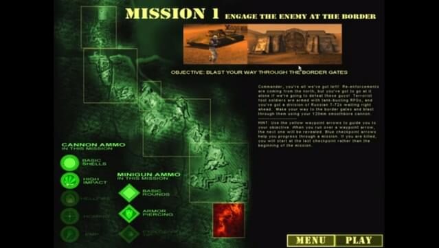 Desert Thunder PC Screenshot