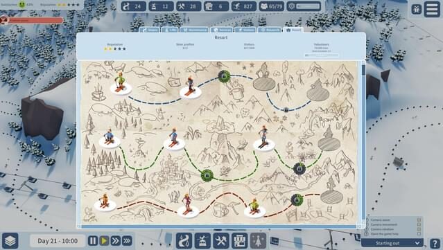 Snowtopia: Ski Resort Builder Gameplay Screenshot