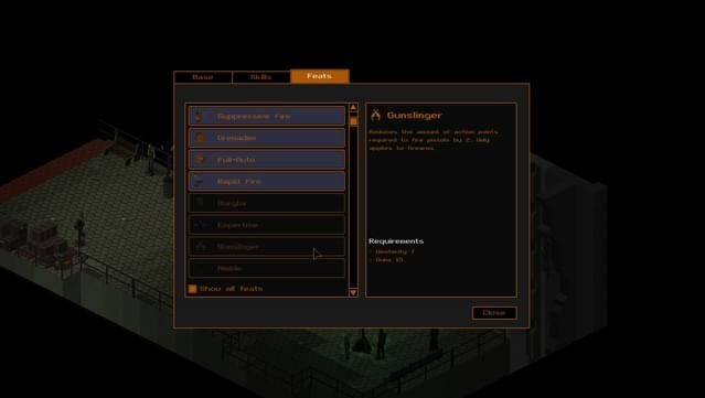 UnderRail Gameplay Screenshot