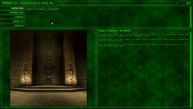 Serious Sam: The First Encounter Gameplay Screenshot
