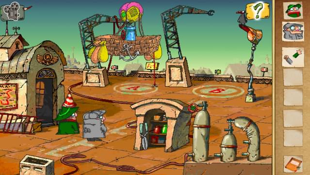 Pilot Brothers Gameplay Screenshot