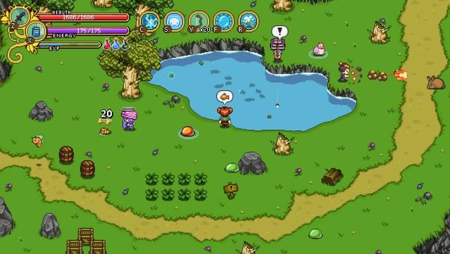 Secrets of Grindea PC Screenshot