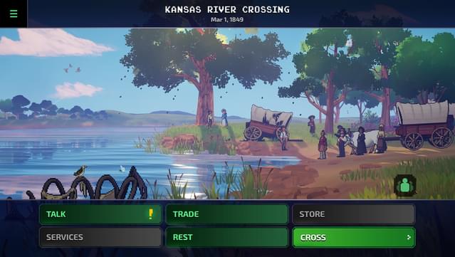 The Oregon Trail Gameplay Screenshot