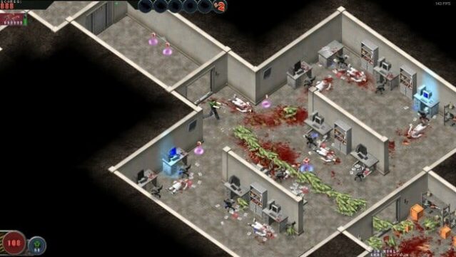 Alien Shooter Gameplay Screenshot