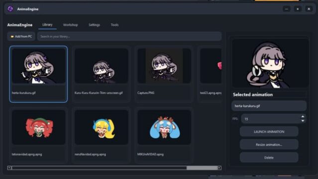 Anima Engine PC Screenshot