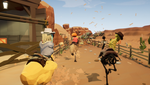 Camelbirds Gameplay Screenshot