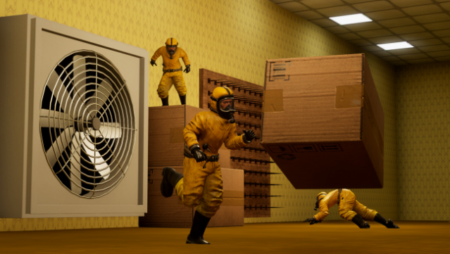 Climb The Backrooms PC Screenshot