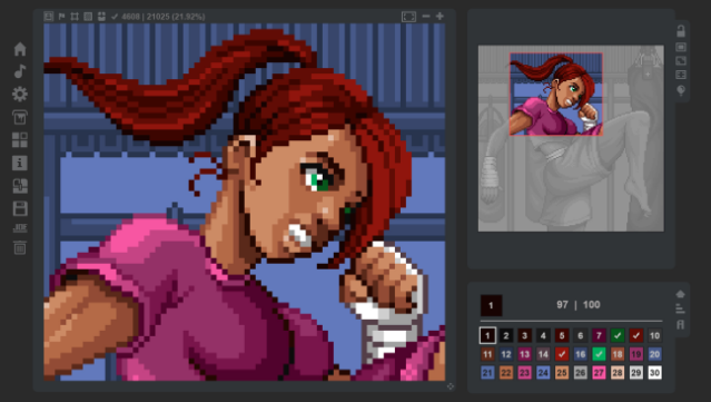 Coloring Game: Studio Gameplay Screenshot