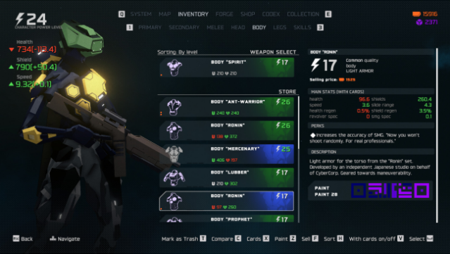 CyberCorp PC Screenshot