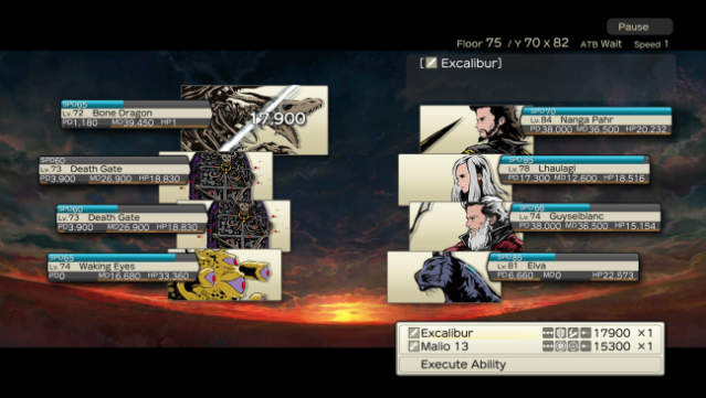 DUNGEON ENCOUNTERS Gameplay Screenshot