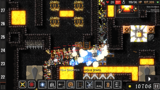Dungeon Warfare Gameplay Screenshot