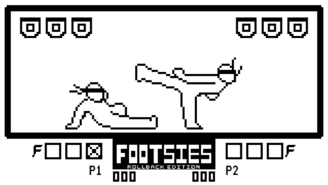 FOOTSIES Rollback Edition PC Screenshot