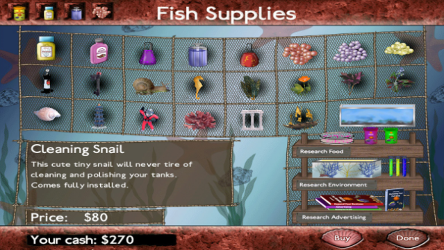 Fish Tycoon Gameplay Screenshot