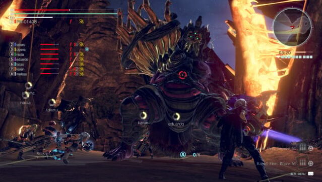 GOD EATER Gameplay Screenshot