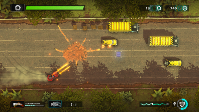 Gearshifters Gameplay Screenshot