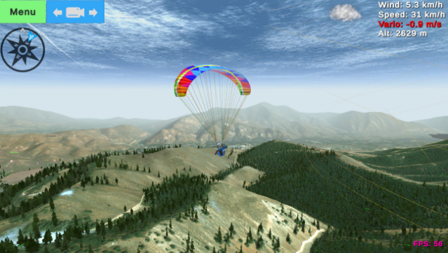 Glider Sim Gameplay Screenshot