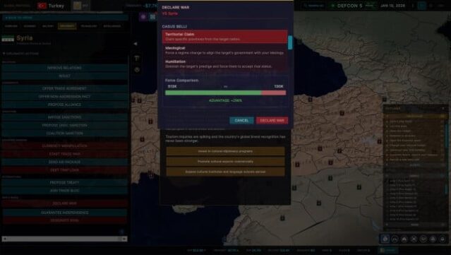 Global Protocol: New World Order Gameplay Screenshot