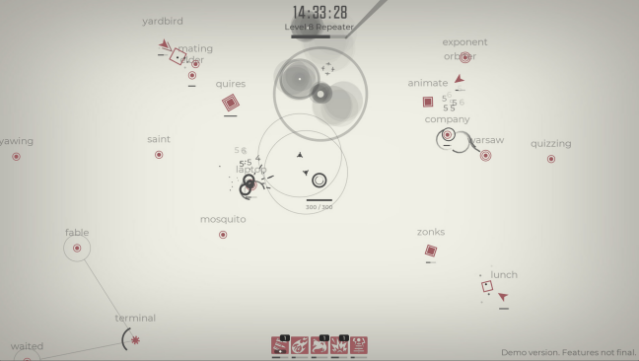Glyphica: Typing Survival PC Screenshot