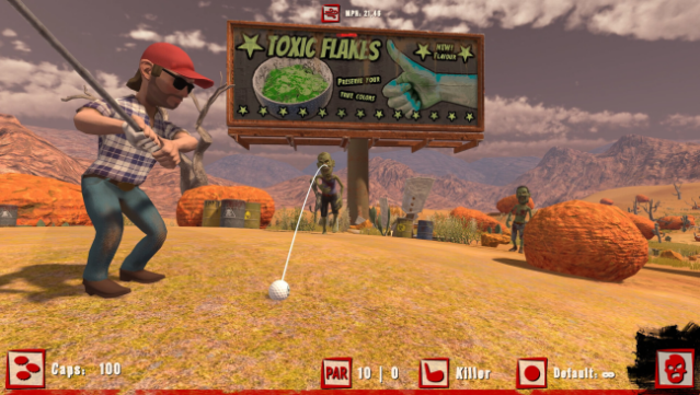 Golf vs Zombies PC Screenshot