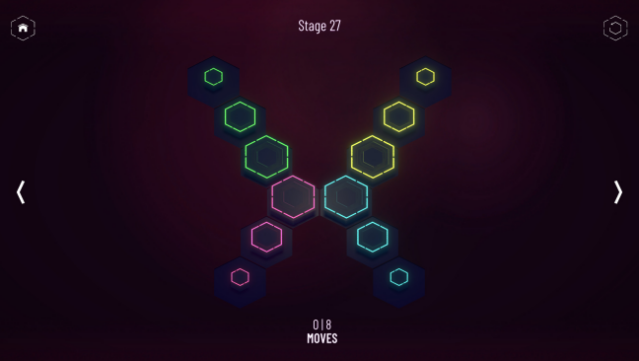 Hanoi Puzzles: Solid Match Gameplay Screenshot