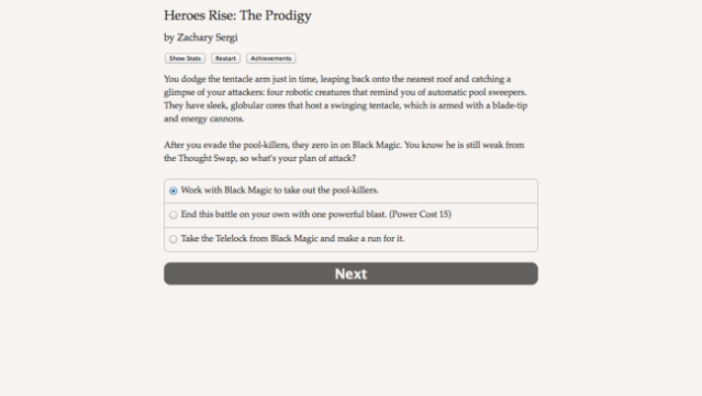 Heroes Rise: The Prodigy PC Screenshot