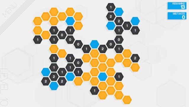 Hexcells Gameplay Screenshot