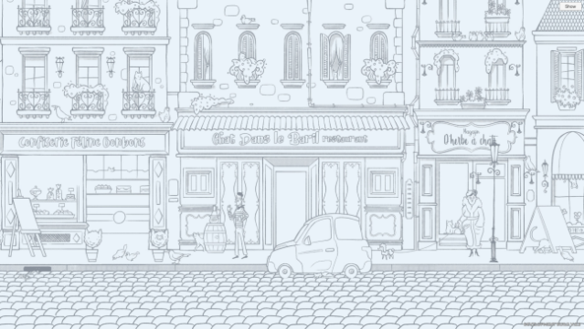 Hidden Cats in Paris Gameplay Screenshot