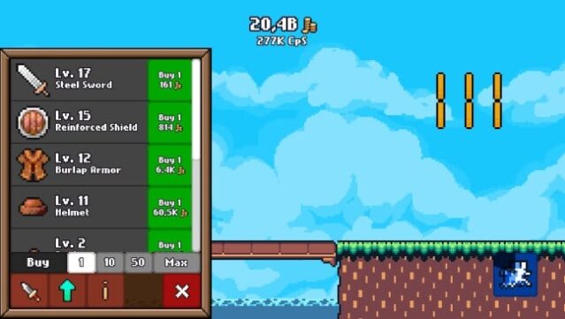 Idle Slayer Gameplay Screenshot