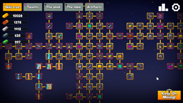Keep On Mining! Gameplay Screenshot