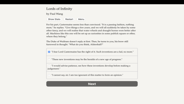 Lords Of Infinity Gameplay Screenshot