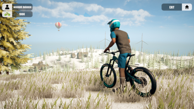 Mountain Bicycle Rider Simulator PC Screenshot