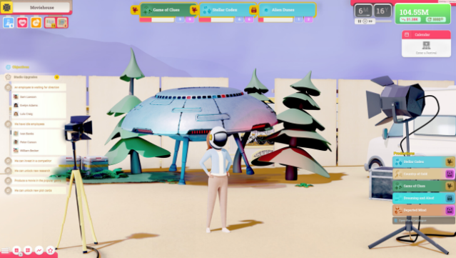 Moviehouse – The Film Studio Tycoon PC Screenshot