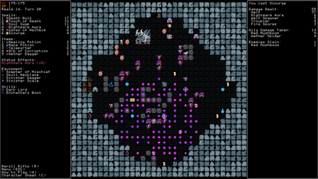 Rift Wizard Gameplay Screenshot