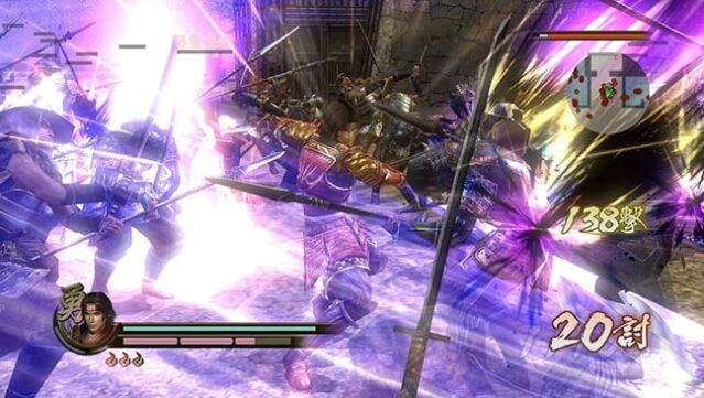 Samurai Warriors Gameplay Screenshot