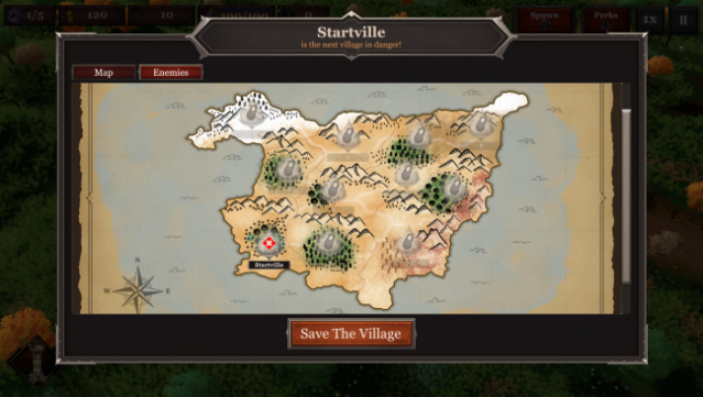 Save the Village – Tower Defense Gameplay Screenshot