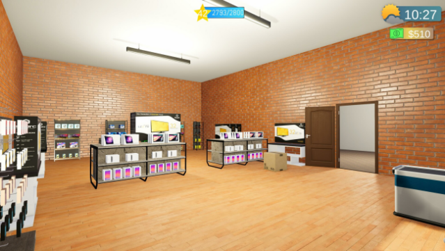 Tech Store Simulator Gameplay Screenshot