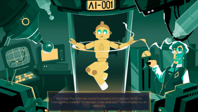 Technotopia Gameplay Screenshot