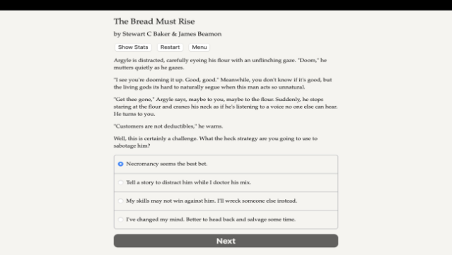 The Bread Must Rise Gameplay Screenshot