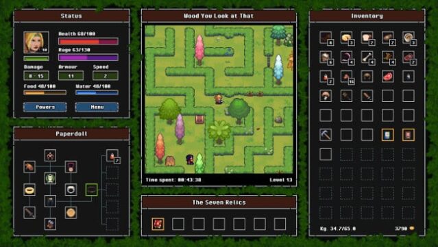 The Crazy Hyper-Dungeon Chronicles Gameplay Screenshot