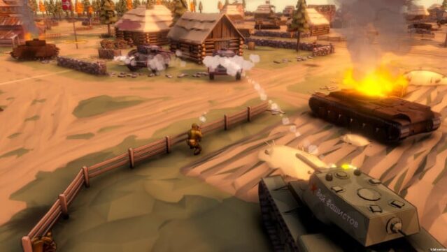 Trench Lord: Eastern Front Gameplay Screenshot