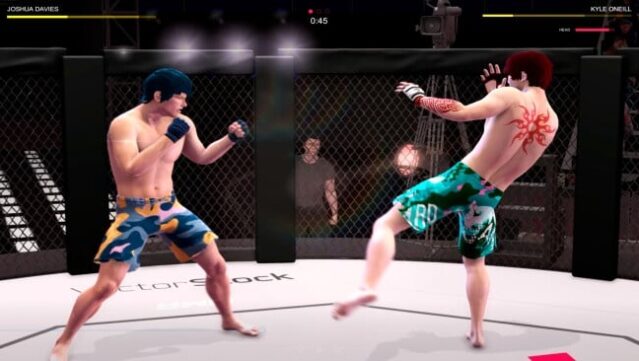 Ultimate MMA Gameplay Screenshot