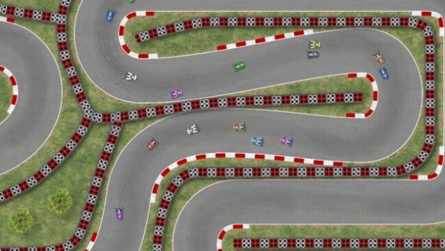Ultimate Racing 2D Gameplay Screenshot